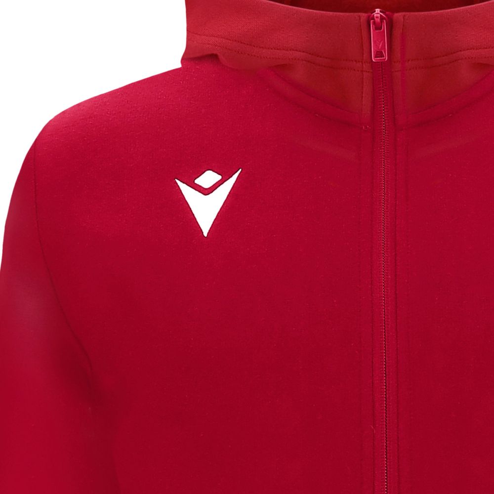 Chaqueta mujer de algodón cremallera Drum Red mapfre - Imagen 3